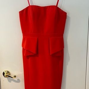Red Sleeveless Mini Prom Dress